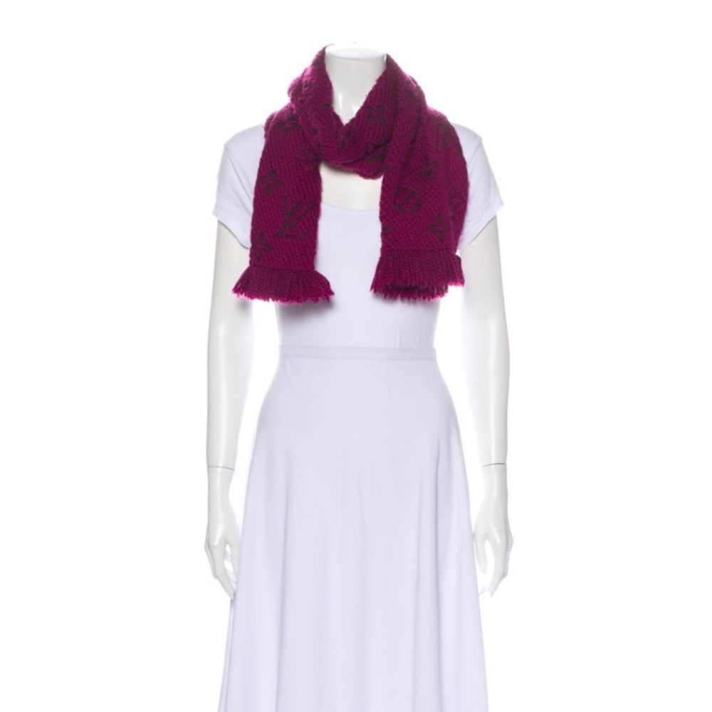 Louis Vuitton Logomania Purple Scarf 💜